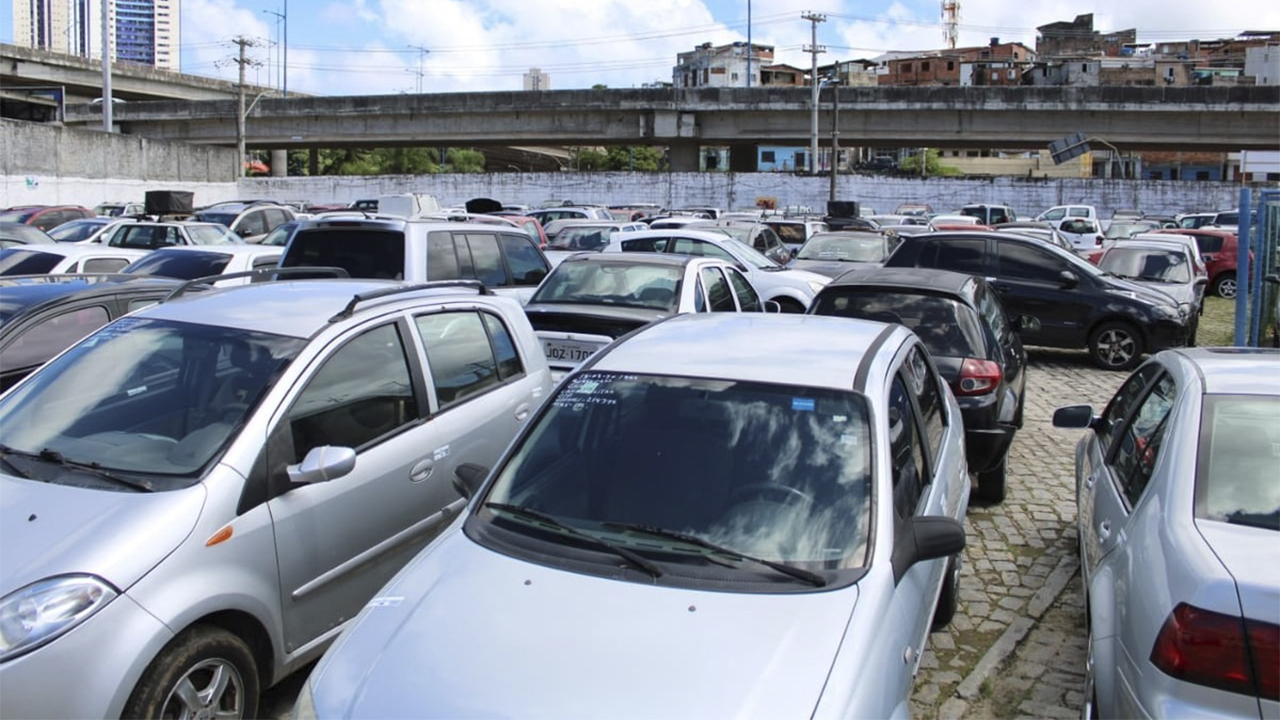 Leilão do DETRAN de carros e motos Agência Santarém