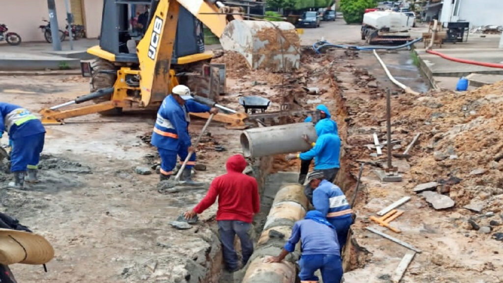 Prefeitura de Santarém cria sistema de drenagem para evitar alagamentos