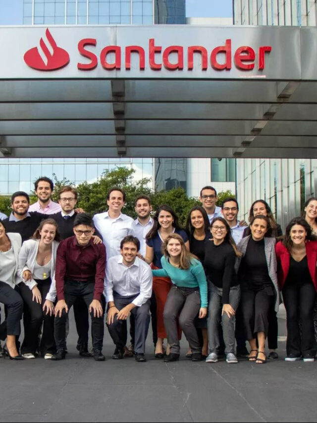 Santander anunciou mais 120 vagas para trabalhar no Banco