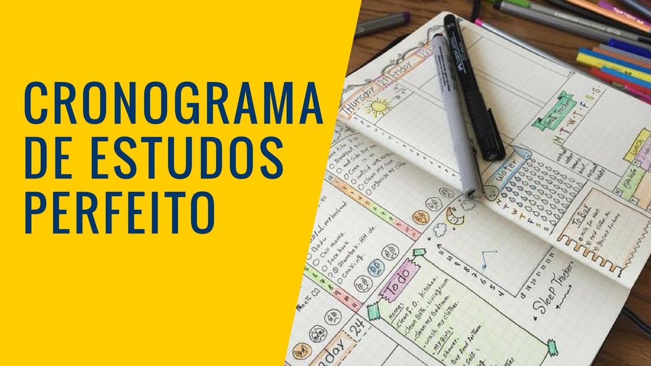 Cronograma de Estudos para Concurso