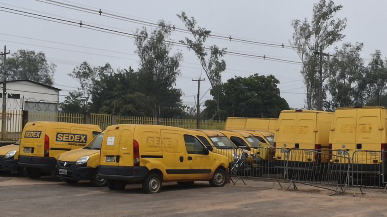 Leilão online dos Correios disponibiliza 69 veículos utilizados previamente em operações da empresa