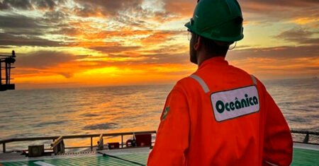 Novas vagas de emprego na Oceânica; diversidade de cargos no mercado offshore, com oportunidades para Engenheiro de Manutenção, Técnico de Planejamento, Cozinheiro Marítimo