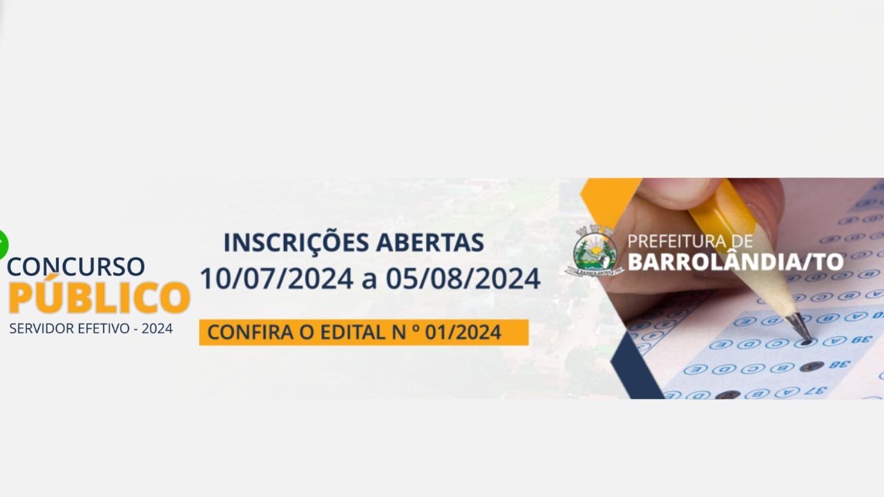 Concurso público em Barrolândia: 112 vagas disponíveis com salários de até R$ 15 mil