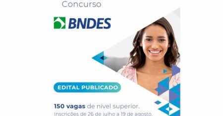 Oportunidade no BNDES: Concurso público para analistas com salário de R$ 20.900