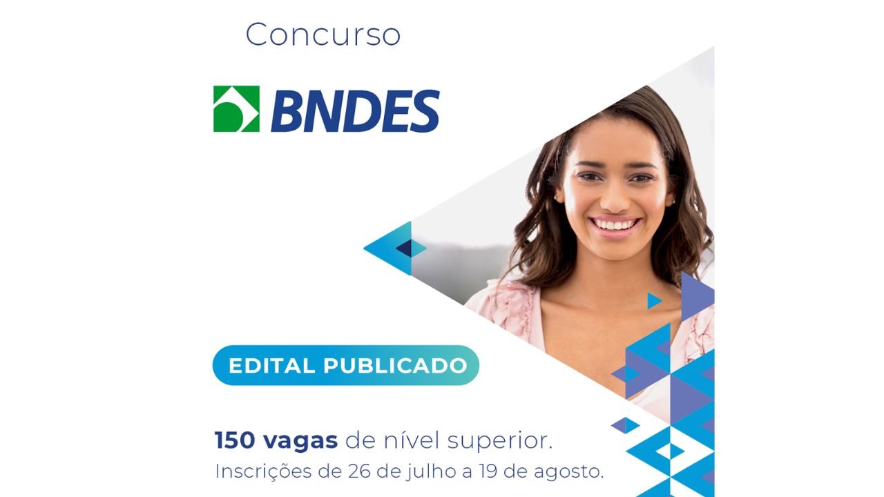 Oportunidade no BNDES: Concurso público para analistas com salário de R$ 20.900