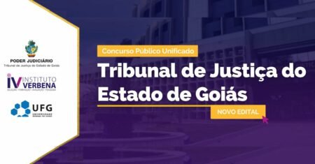 Concurso público do Tribunal de Justiça do Estado de Goiás (TJ-GO): Vagas para nível superior com salários de até R$ 5.200,00