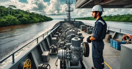 Vaga de emprego em Santarém: Marinheiro(a) fluvial de máquinas I – Oportunidade imperdível