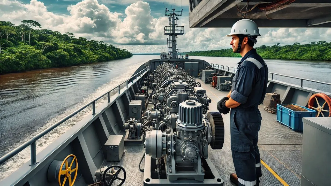 Vaga de emprego em Santarém: Marinheiro(a) fluvial de máquinas I